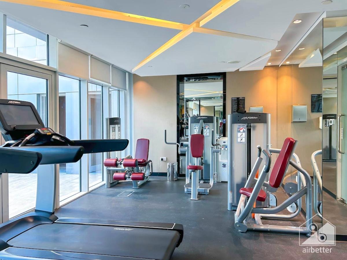 Luxury Stay At Damac Majestine With Balcony & Views Dubai Buitenkant foto