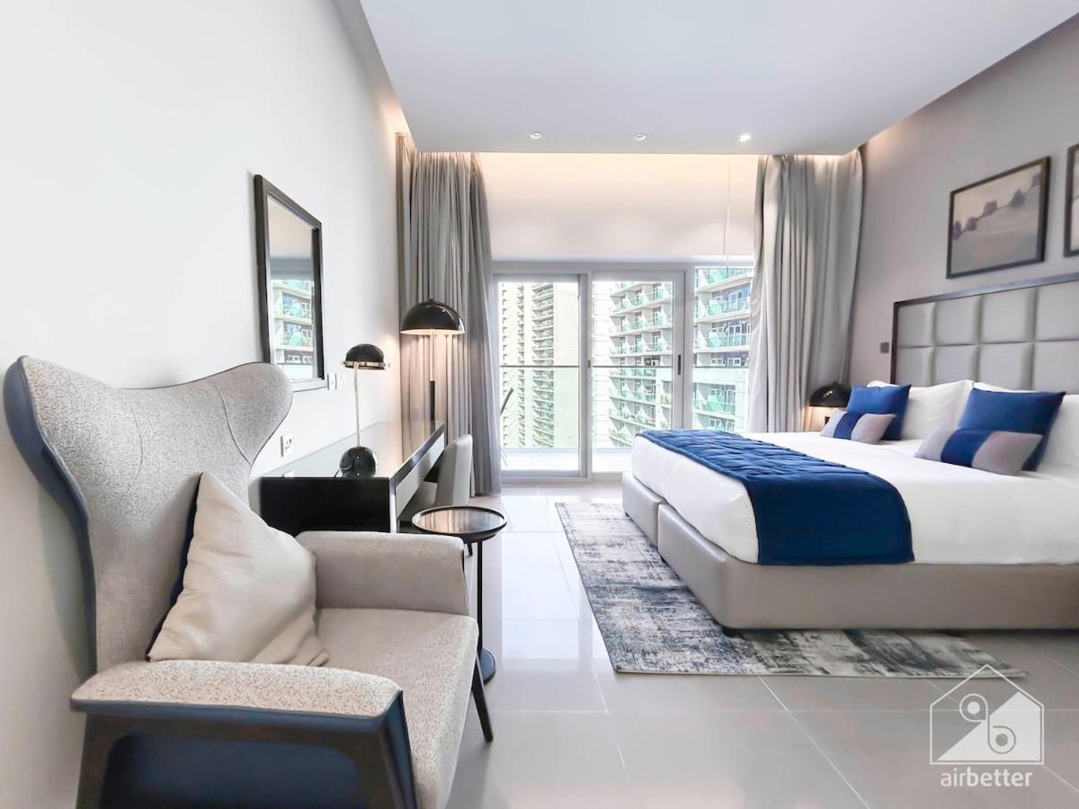 Luxury Stay At Damac Majestine With Balcony & Views Dubai Buitenkant foto