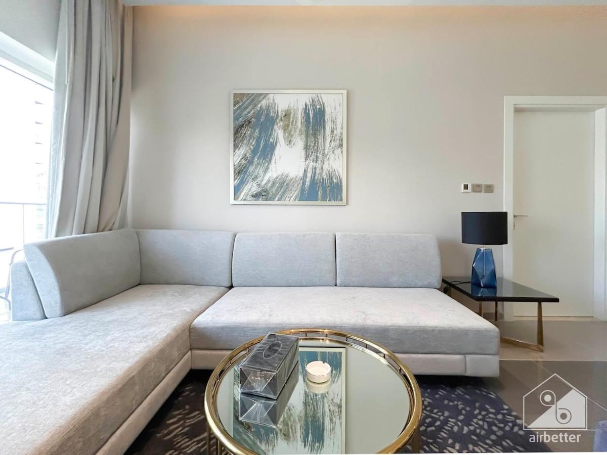 Luxury Stay At Damac Majestine With Balcony & Views Dubai Buitenkant foto